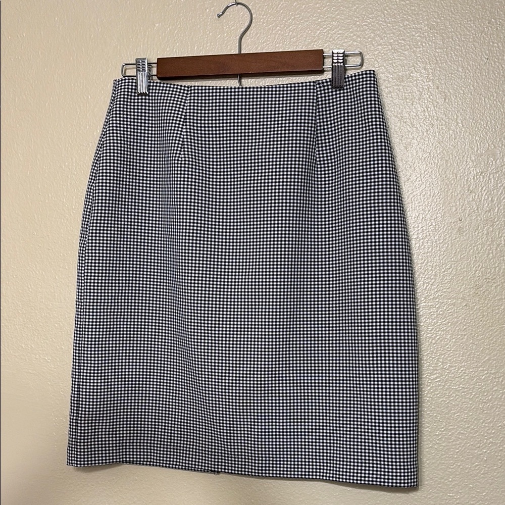 Dressbarn Gingham Skirt